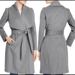 Cole Haan Grey/ Gray Wrap Coat Size 2 - like new without tags